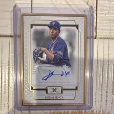 Topps 2024 Definitive Framed Autograph Kodai Senga Mets #DCFA-KSE /30 Baseball