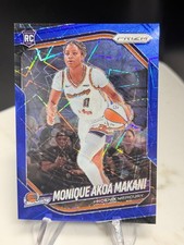 2025 Panini Prizm MONIQUE AKOA MAKANI #98 Blue Velocity Prizm Pheonix Mercury
