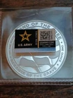 1oz 999 Silver United States Army Round By Silvertowne Mint In Its Original Filp