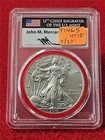 2017(S) American Silver Eagle ASE $ STRK AT SAN FRAN PCGS MS70 MERCANTI #T1465