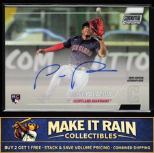 Richie Palacios 2022 Stadium Club Chrome Auto Green Refractor #SCCUA-RPA #/99 RC