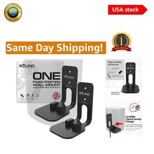 High-Quality Wall Mounts for Sonos ONE Gen 2 Speakers - Easy Install Twin Pack