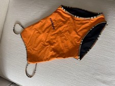 Used BURBERRY Women's Swimwear XS size Orange No Box One Piece Beach Pool