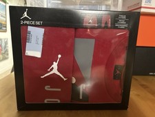 NWT Baby Infant Nike JORDAN Jumpman 23 Sweatsuit 2-piece set 2T Gym Red Black