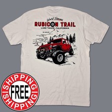 Rubicon Trail Lake Tahoe T-shirt Jeep Adventure 4x4 Limited Trail Series