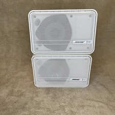 Pr Bose 151 diffusori ambientali da esterno e staffe di montaggio bianco scatola aperta