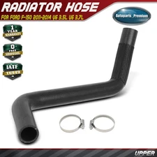 Upper Radiator Coolant Hose w/ Clamp for Ford F-150 2011-2014 V6 3.5L V6 3.7L