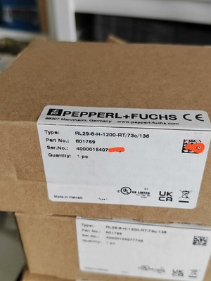 1PC NEW PEPPERL+FUCHS RL29-8-H-1200-RT/73C/136 Photo Sensor Fast Shipping