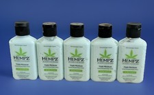 Hempz Original Herbal Body Moisturizer Lotion Lot 5 Travel Size 2.25oz Each