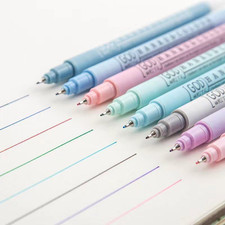 Colored Fineliner Pens, 0.38mm Fine Tip Pens, 8 Colors Fine Point Pen, Bible ...