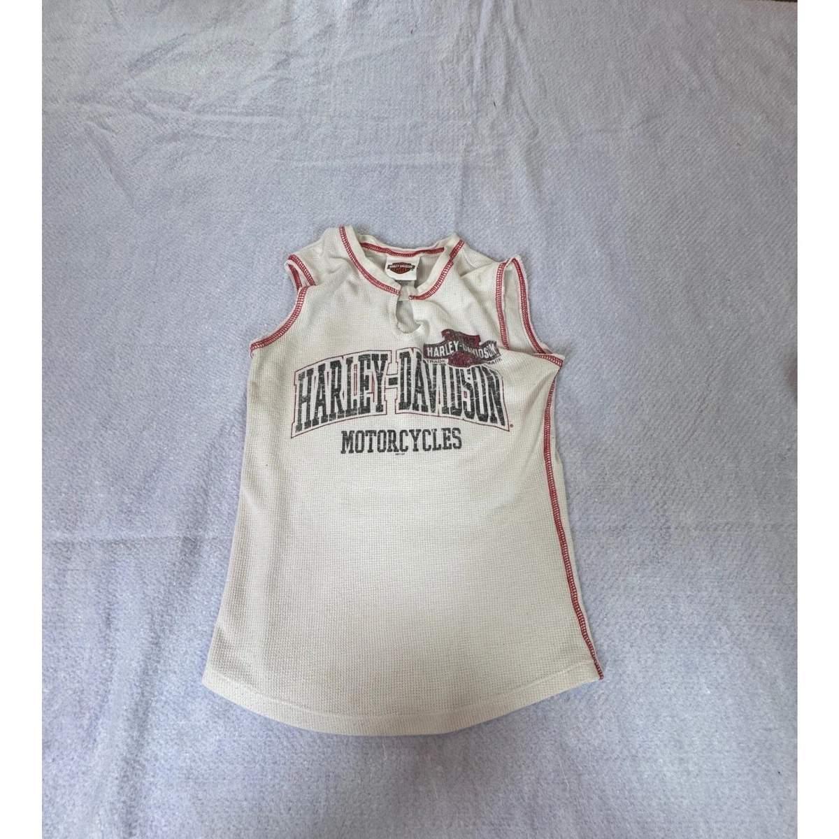 Harley-Davidson Cotton White Tops for Women for sale | eBay