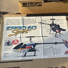 Jr Ergo 60 Sport RC Nitro Helicopter New Unassembled Kit