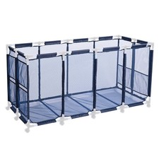 Yescom Mesh Cover Replacement Mesh Pool Storage Bin Rolling Cart XXX-Large Blue