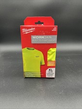 Milwaukee Workskin Lightweight Performance Shirt - Short Sleeve Hi Vis Yellow Xl