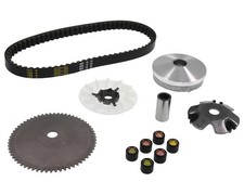 Variomatik Set, Riemenscheibe, Keilriemen komplett f&uuml;r 50ccm GY6 4T Rex Roller