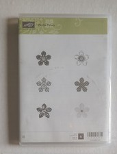 Stampin' Up Petite Petals Clear Mount Rubber Stamp