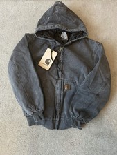 Grey Carharrt Jacket OG J130 Size S