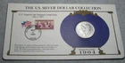 1904-O Morgan Dollar Silver ---- US Silver Dollar Collection with stamp GEM BU