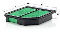 Mann-Filter C2240 Luftfilter FüR Honda