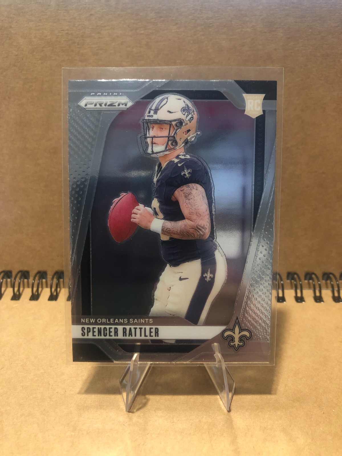 2024 Panini Prizm - Rookies Spencer Rattler #388 Silver Prizm (RC)