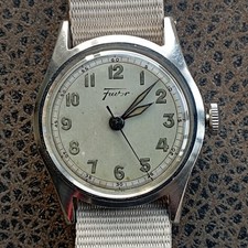 Herrenarmbanduhr Lemania S27 T1 Favor Militär WW2 192