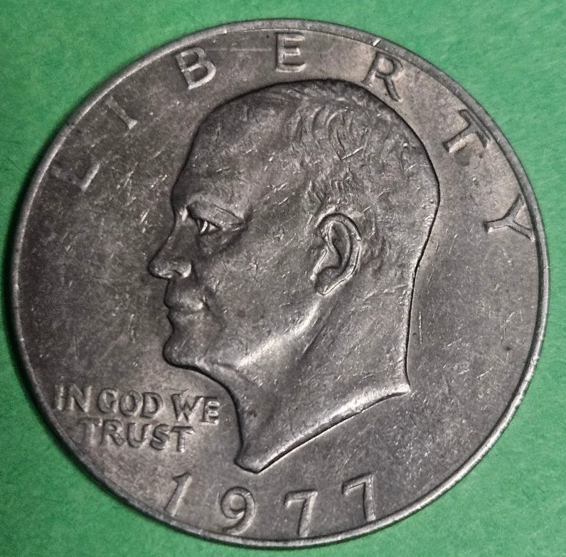 Circulated 1977 Eisenhower Dollars (1971-1978) for sale | eBay