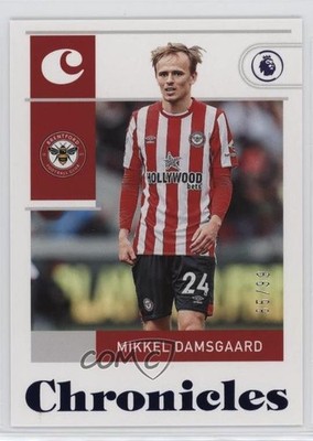 2022 Panini Chronicles Base Premier League Blue 85/99 Mikkel Damsgaard #7 0ud4