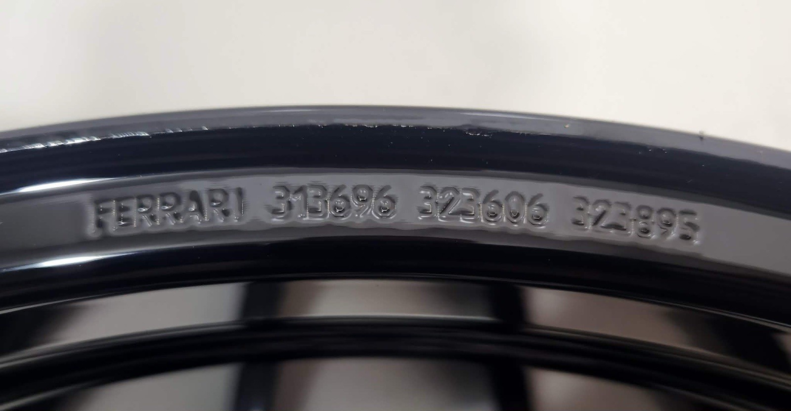 20” FERRARI 812 SUPERFAST F12 TDF SF90 RIMS WHEELS FACTORY OEM GLOSS Black  🔥🔥
