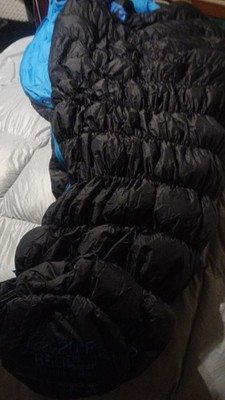Klymit KSB 20° Oversized Large Down Mummy Sleeping Bag 650 Fill Black/Blue
