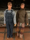 1968 Talking Ken Bendable Legs Lot Barbie Boyfriend Vintage Dolls Mattel