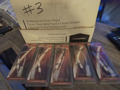 Lot Of 5 NEW Packard PFS014 Flame Sensor with Ceramic Insulator Single Rod
