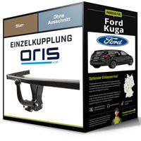Starre AnhäNgerkupplung für Ford Kuga 05.2012-Jetzt II Typ DM2 Oris NEU