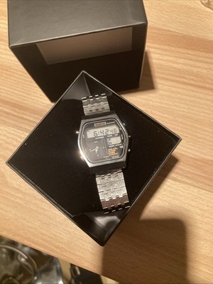 Citizen Ana Digi 41-9918 Vintage Quartz Watch Japan Silber Top Lesen !!