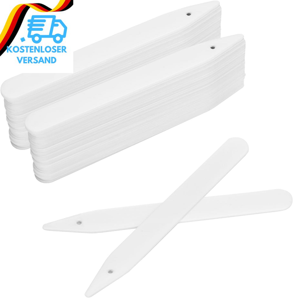Kinglake 100 StüCk Pflanzenschilder Pflanzenstecker Zum Beschriften,12Cm Pflanzs-image