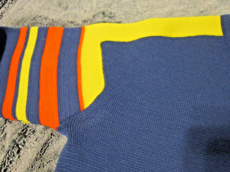 Vtg Demetre Pure Virgin Wool XL Ski Pullover Sweater - Image 3 of 4