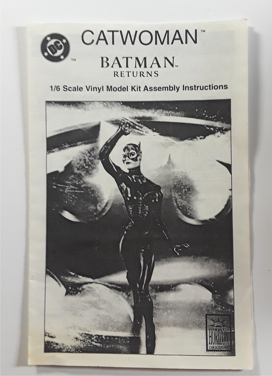 Horizon / Vinyl Model Kit / DC / Catwoman / 1/6th Scale / Complete