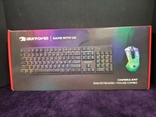 iBUYPOWER Chimera KM7 RGB Gaming Keyboard Mouse Combo for PC