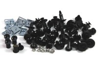 Honda Fireblade Cbr 1000RR 2008-2011 Schwarz Aluminium Verkleidung &