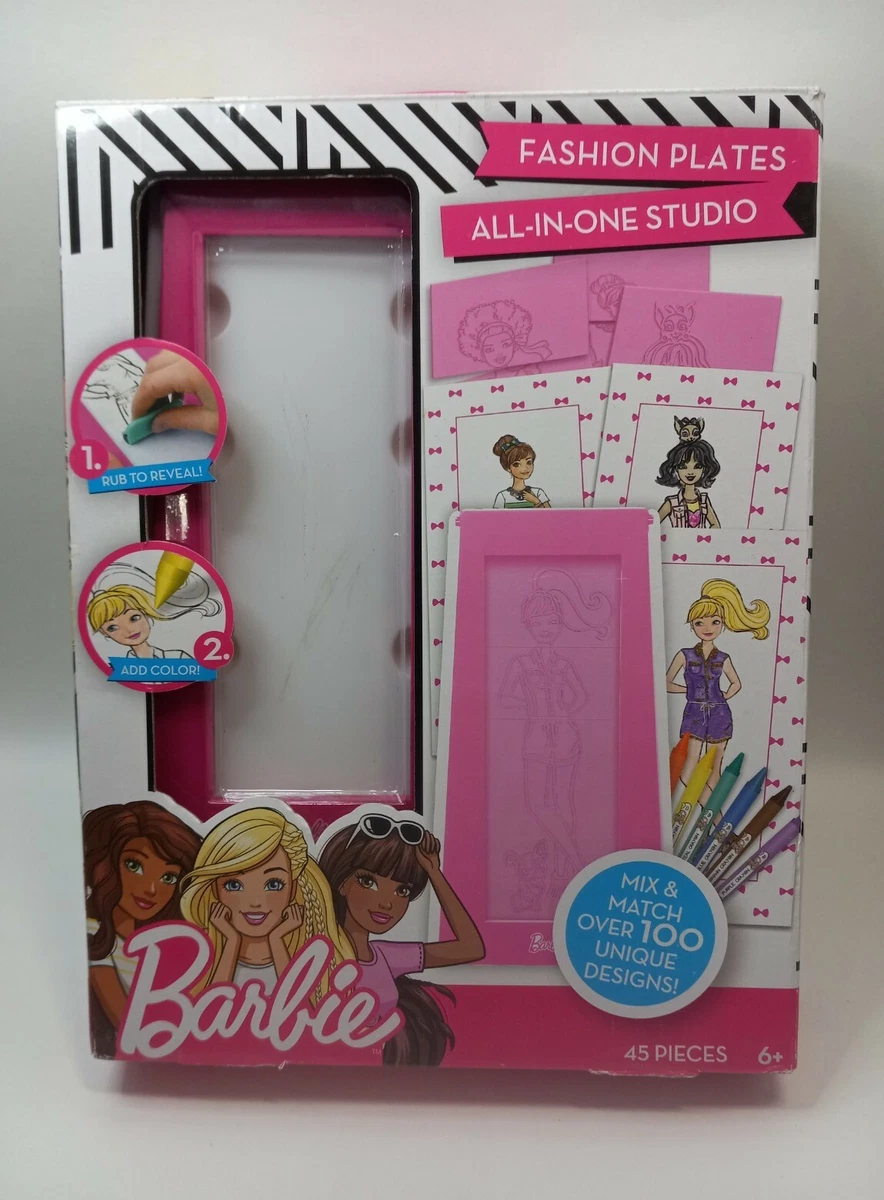 Barbie Fashion Plates All in One Studio Sketch Indonesia