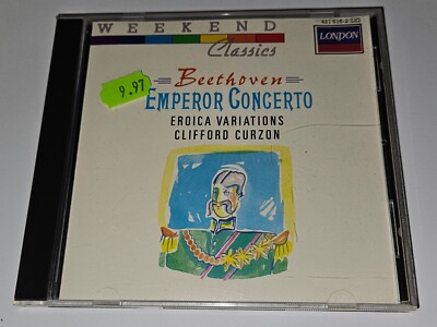 Beethoven Emperor Concerto CD Eroica Versions Clifford Curzon Weekend Classics