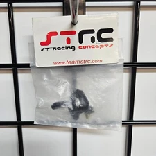 STRC CNC Machined Aluminum Transmission Back Plate for Wraith Black STA80051BK