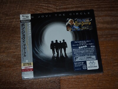 BON JOVI --- THE CIRCLE --- LIMITED EDITION --- SHM-CD + DVD  --- MADE IN JAPAN