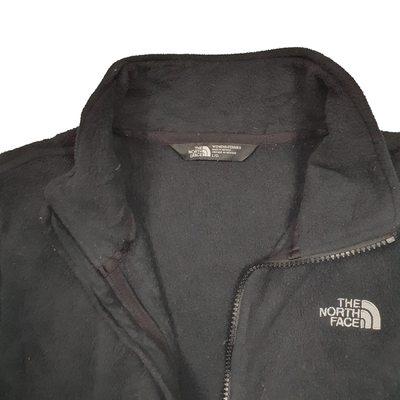 THE NORTH FACE Full Zip Polyester Fleece Jumper Womens L image 2