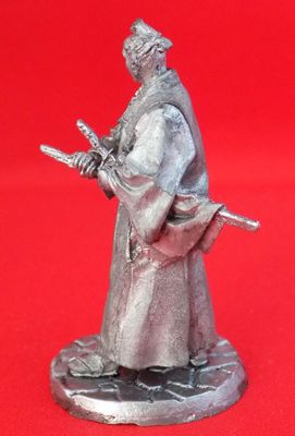 Samurai im Kimono 54mm Modell Blech Miniatur Skulptur Figur Spielzeug Soldat