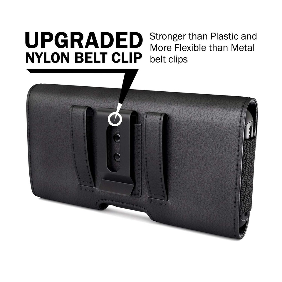 Didida Leder-Handyholster Mit Gürtelclip – Für IPhone 15/14/13/12 Pro Max & Große Smartphones