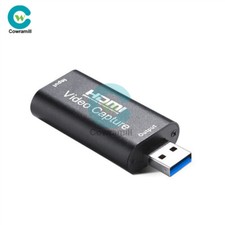 HDMI Video Capture Card USB 3.0 1080p HD Recorder for Video Game w/ Metal Shell