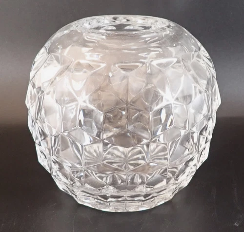 Fostoria American Clear 5" Tall Rose Bowl Vase