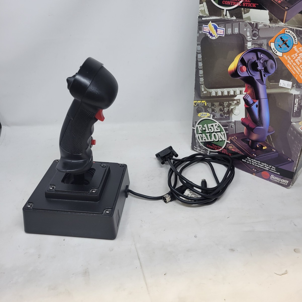 Suncom F-15E Raptor Tactique Control Stick Vintage Pour PC Msdos