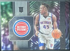 2019-20 Panini Illusions Instant Impact Insert Rookie RC #2 Sekou Doumbouya