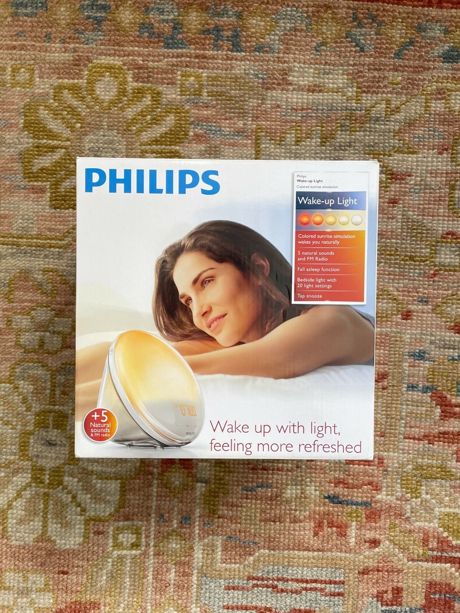 Philips HF3520 Wake-Up Light With Colored Sunrise Simulation